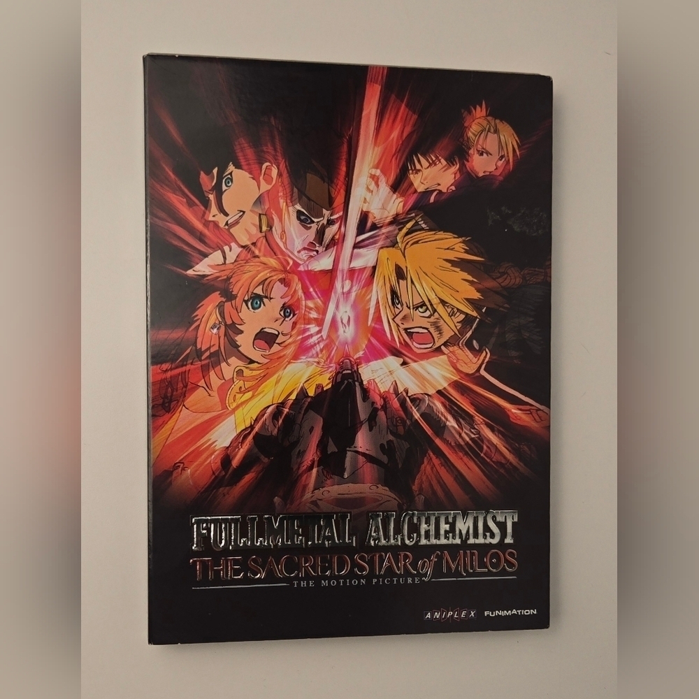 Fullmetal Alchemist: Sacred Star of Milos DVD w/ Slipcover – Funimation
